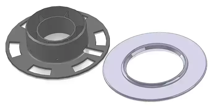 Small Makerbot Reel Assembly 3D print model