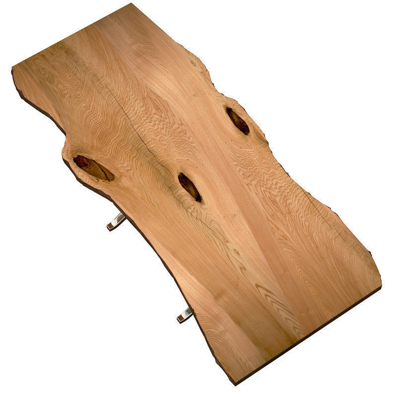 Slab Dining Table 3D model_3