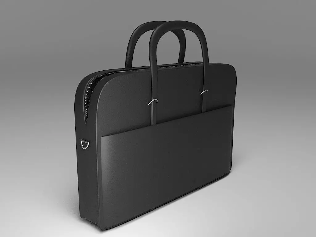 Lather Bag 3D model_0