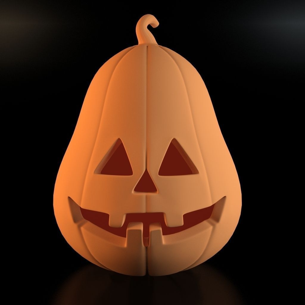 Pumpkins for Halloween 3D print model_7