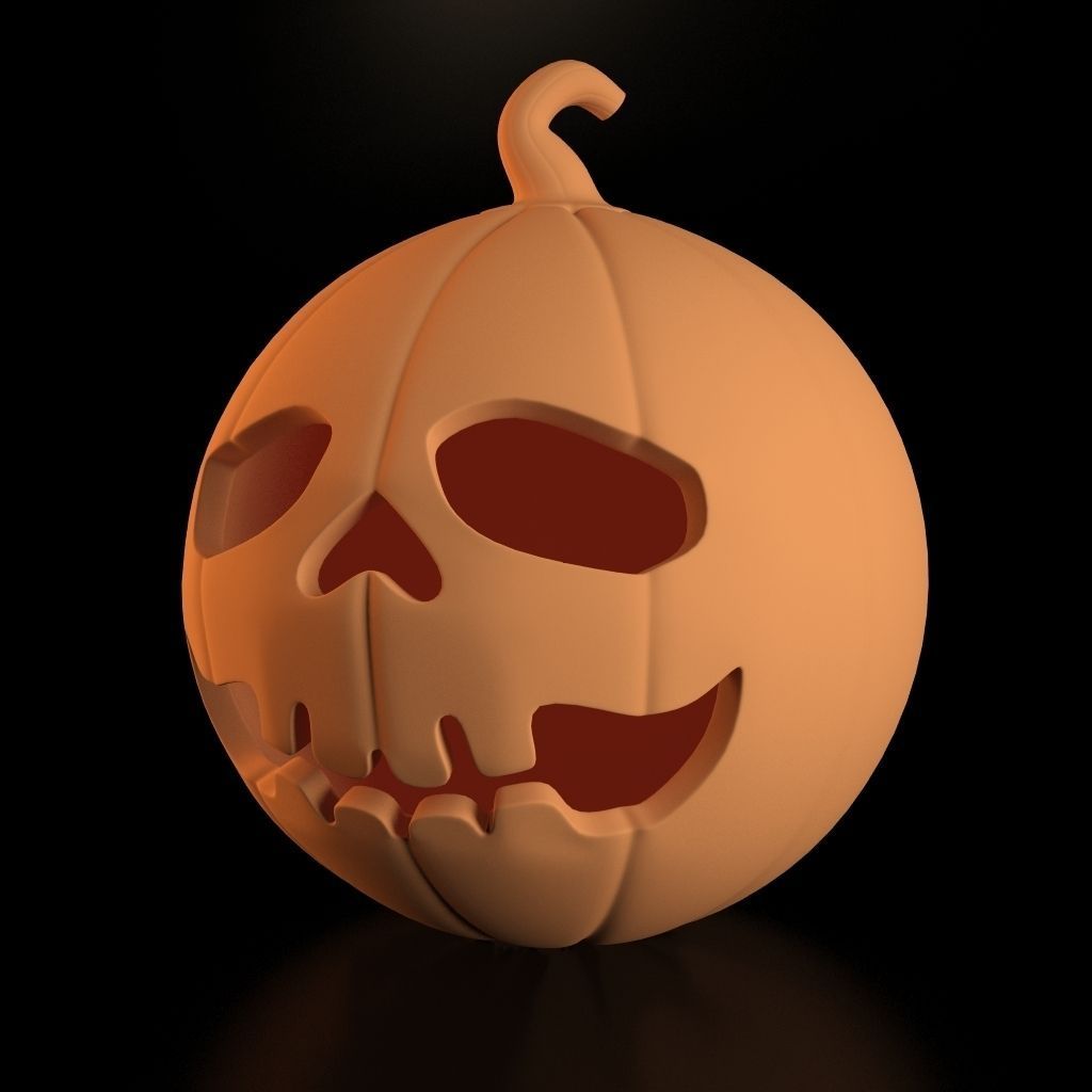 Pumpkins for Halloween 3D print model_6