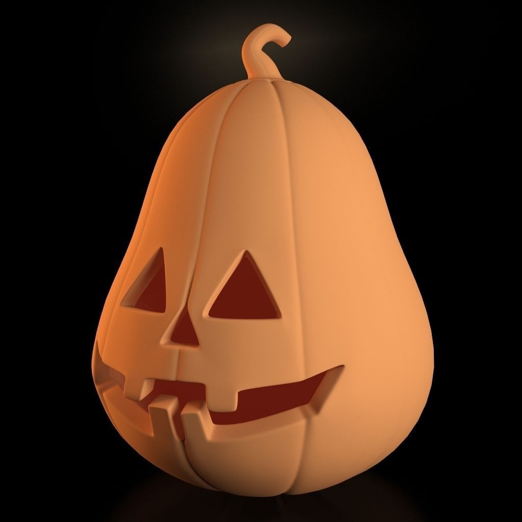 Pumpkins for Halloween 3D print model_8