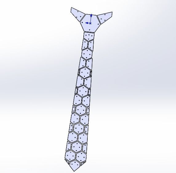 Hextie Honeycomb  3D print model_6