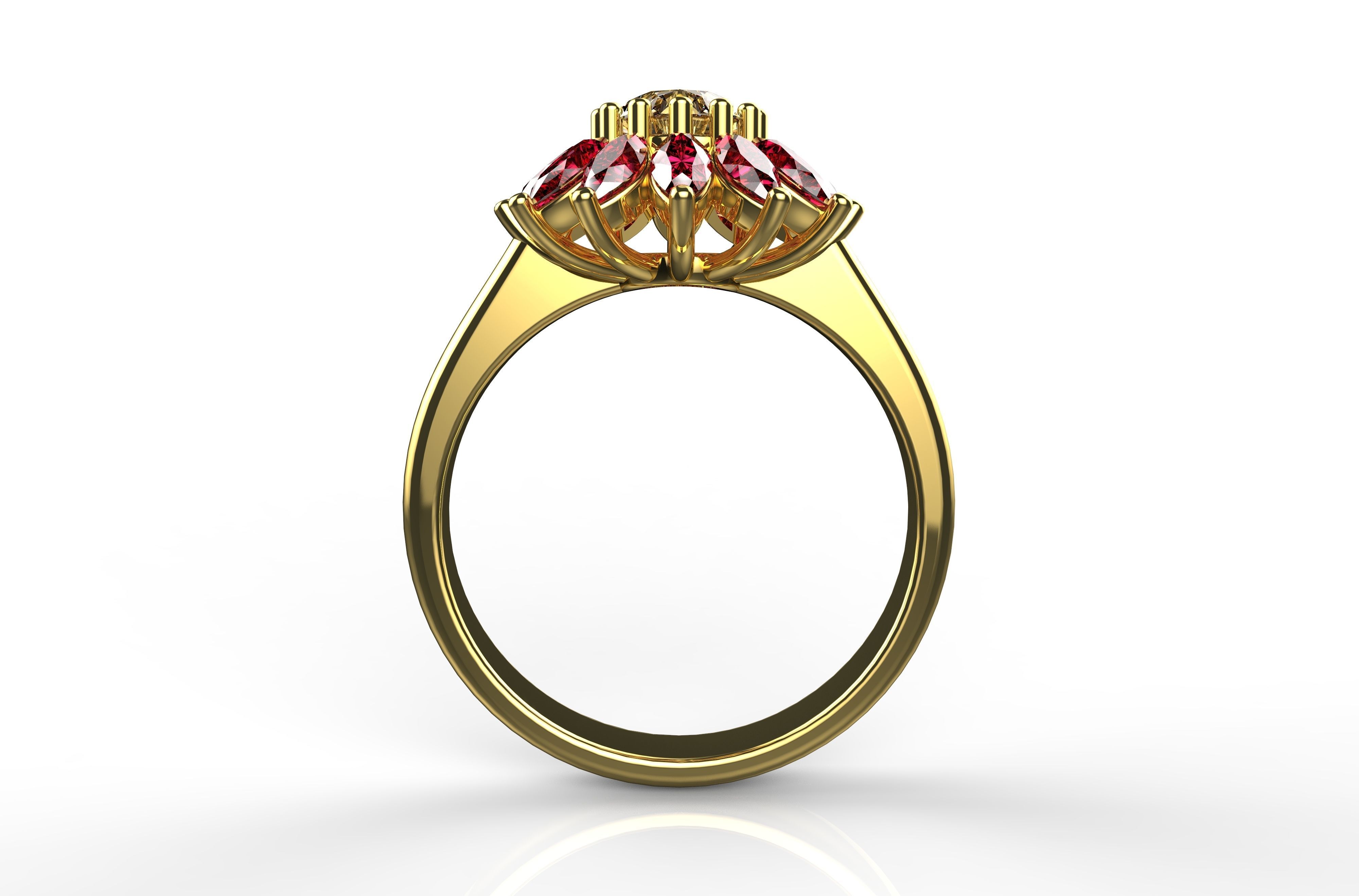 Gold N536 3D print model_2