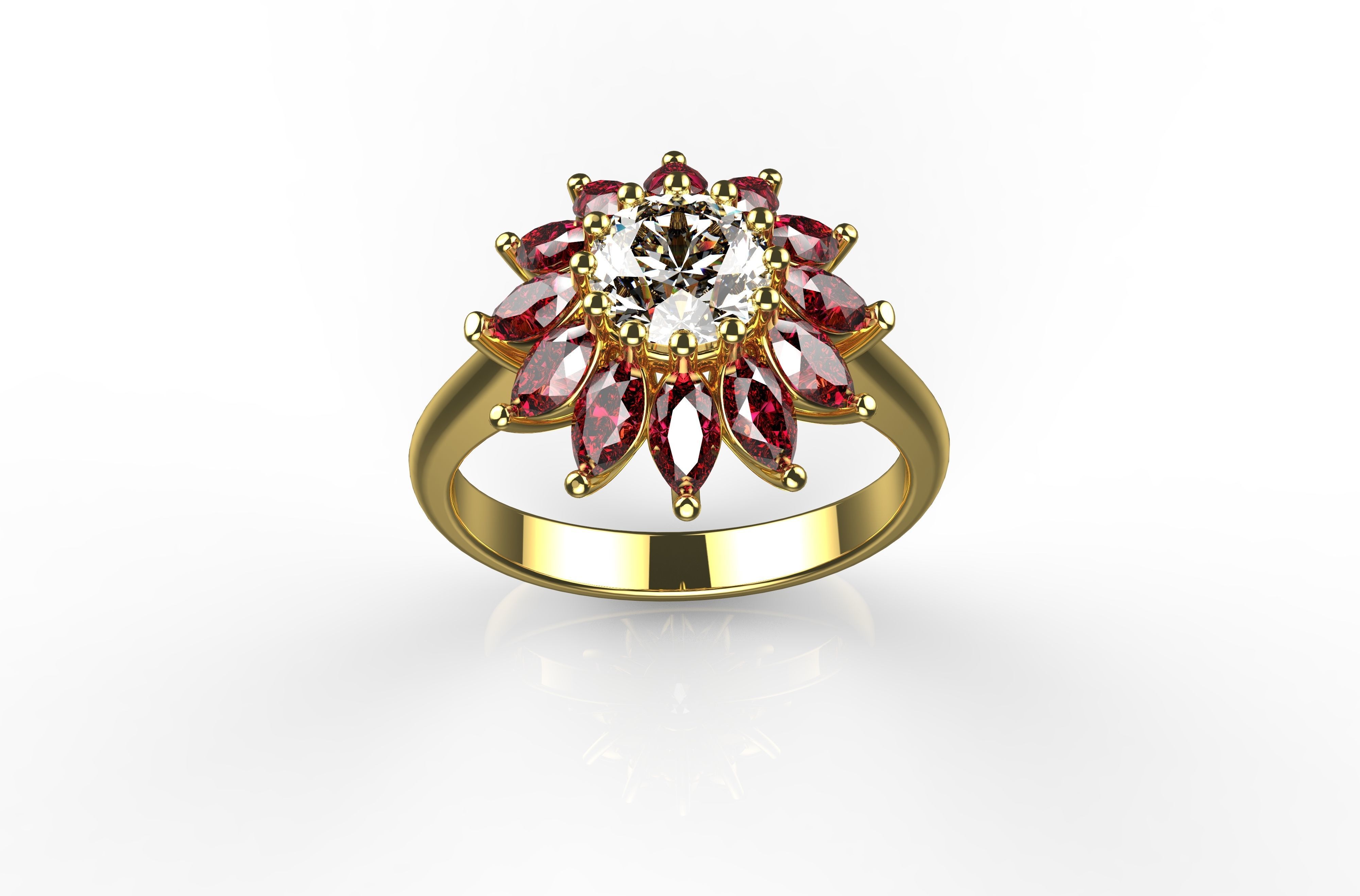 Gold N536 3D print model_1