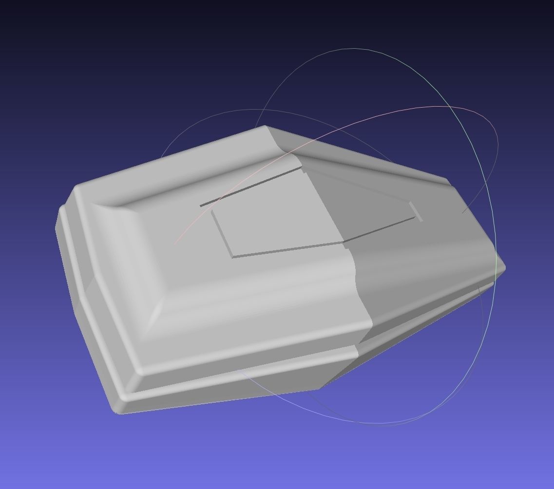 Overwatch Brigitte Printable Hairclip With LED Space 3D print model_11