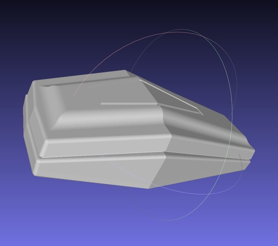 Overwatch Brigitte Printable Hairclip With LED Space 3D print model_12