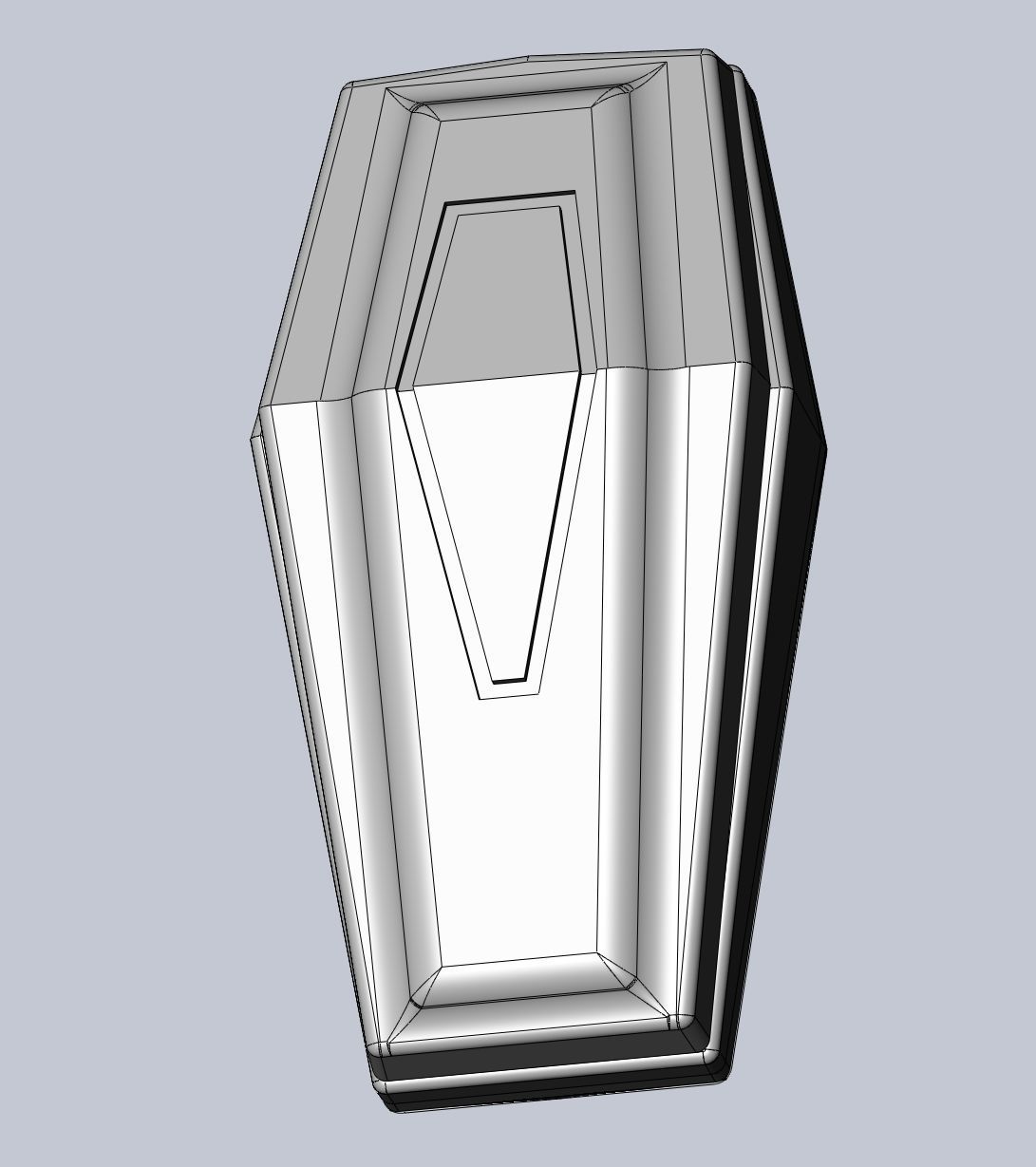 Overwatch Brigitte Printable Hairclip With LED Space 3D print model_7