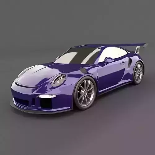 Porsche 911 gt3 rs 2015 restyled 3D model