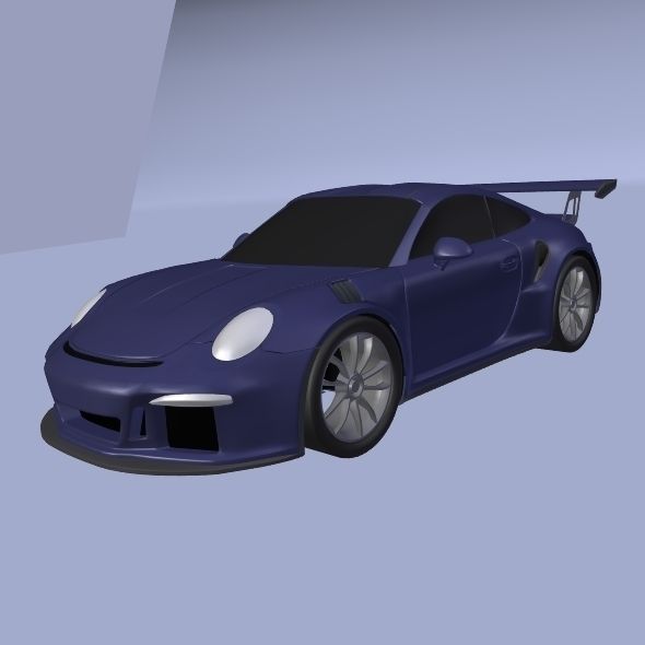 Porsche 911 gt3 rs 2015 restyled 3D model_11