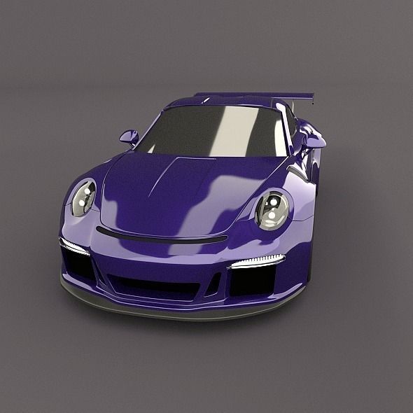 Porsche 911 gt3 rs 2015 restyled 3D model_4