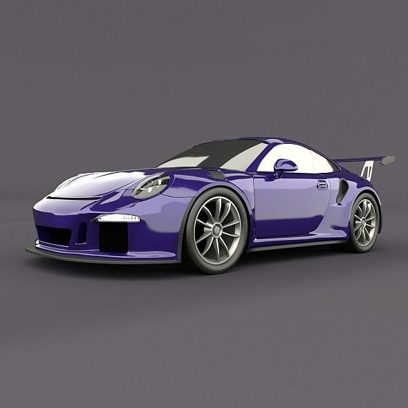 Porsche 911 gt3 rs 2015 restyled 3D model_6