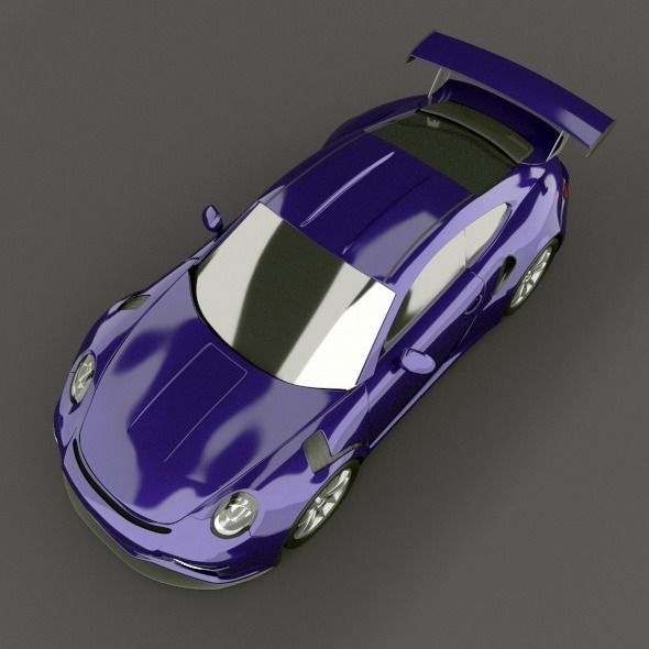 Porsche 911 gt3 rs 2015 restyled 3D model_7