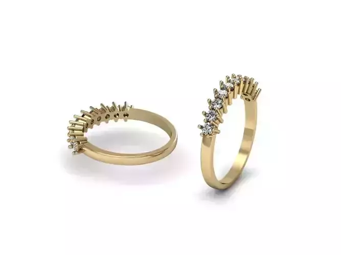 ring diamonds -half enterinty