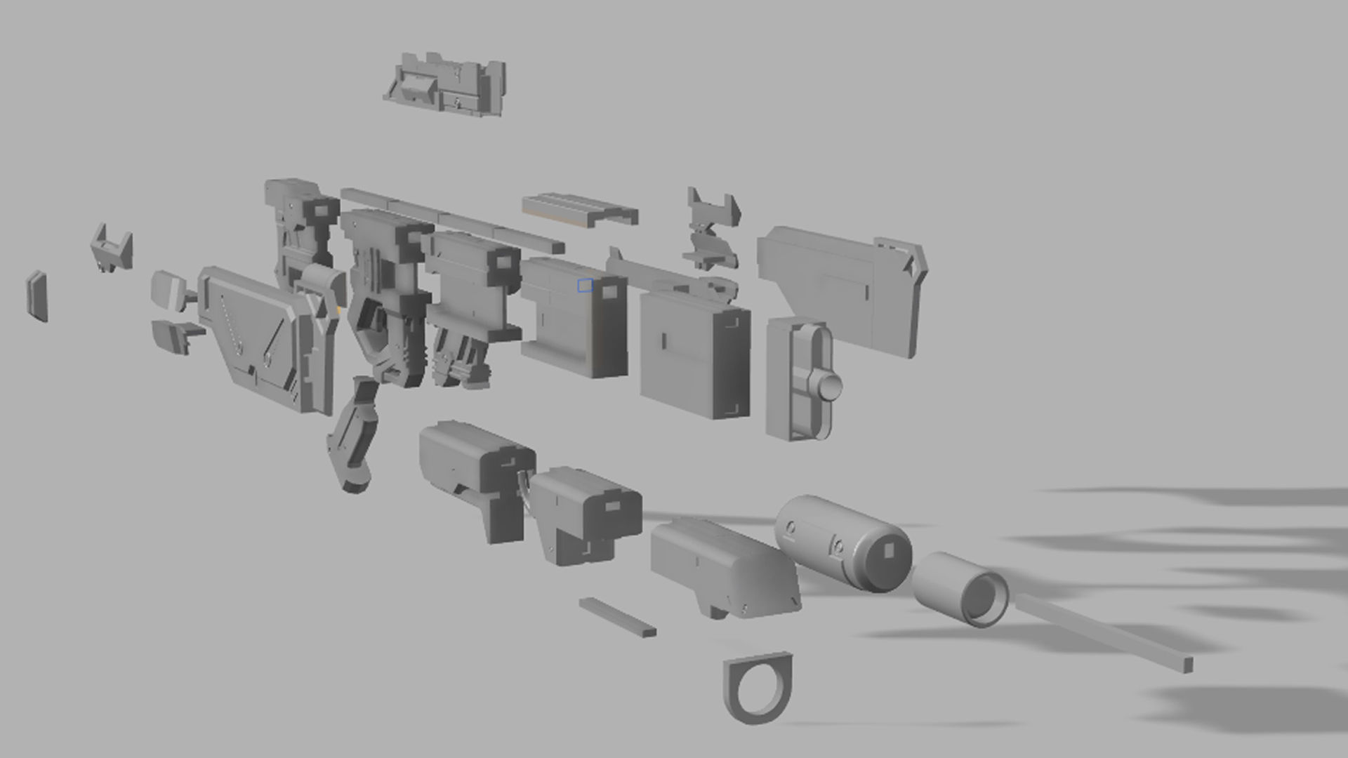 OVERWATCH - SOLDIER - STRIKE COMMANDER MORRISON RIFLE  3D print model_5