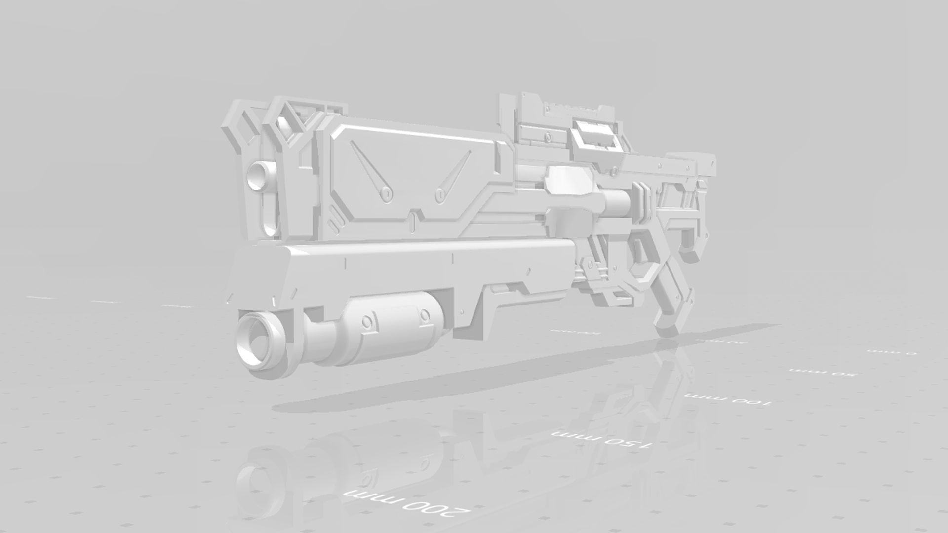 OVERWATCH - SOLDIER - STRIKE COMMANDER MORRISON RIFLE  3D print model_2