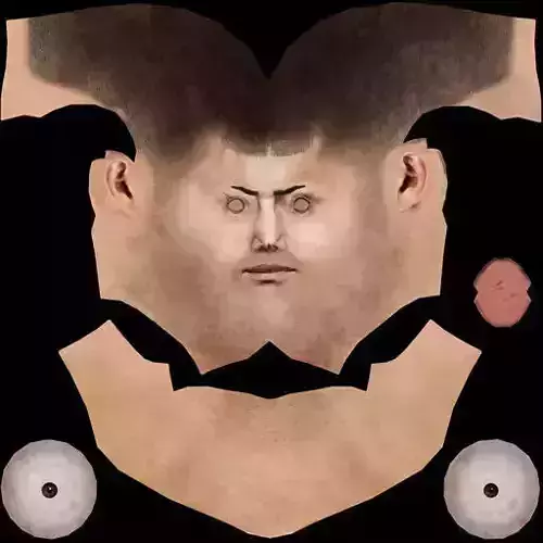 Face 3D model Free 3D model