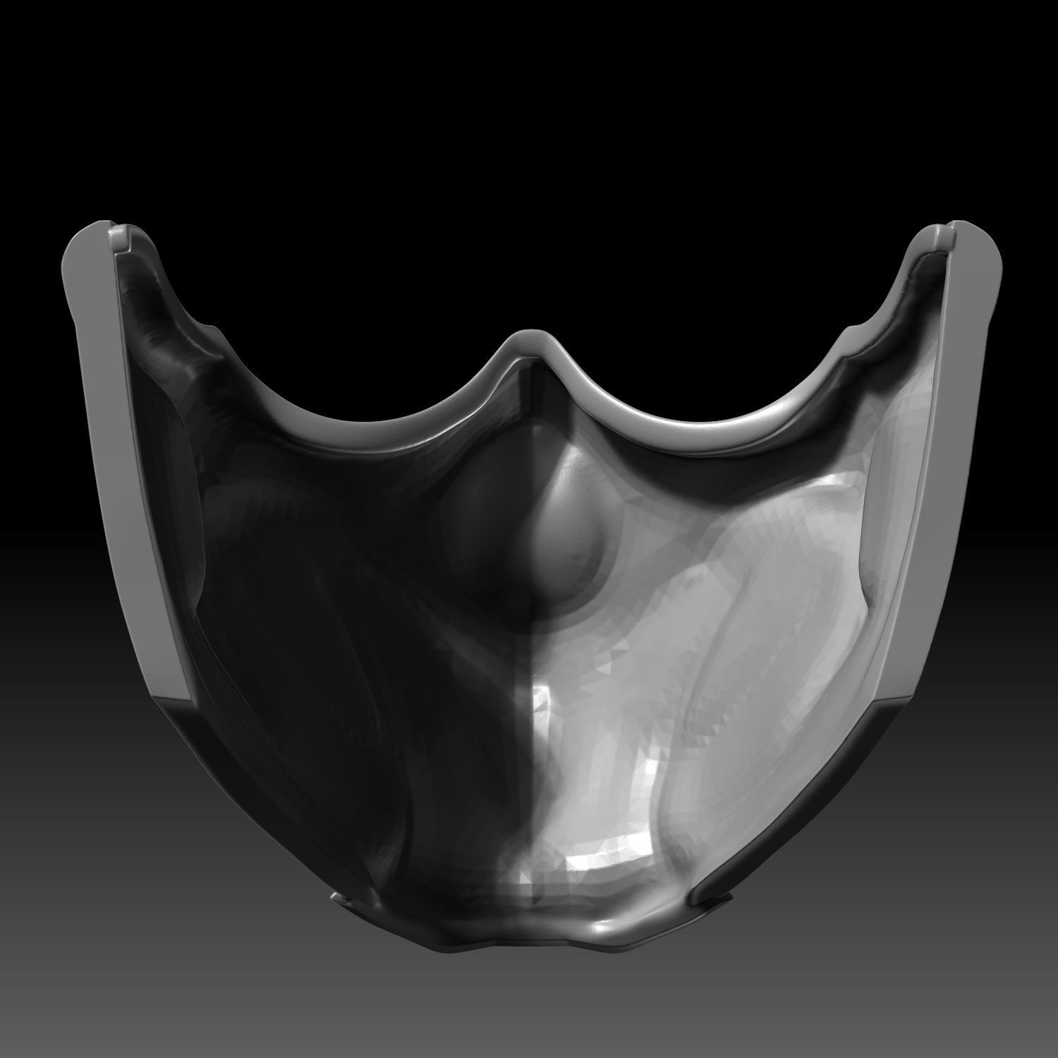 Fiery Grandmaster Scorpion Mask MK 11 3D printable model 3D print model_3