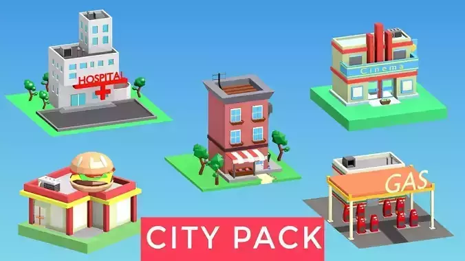 City Pack Buildings