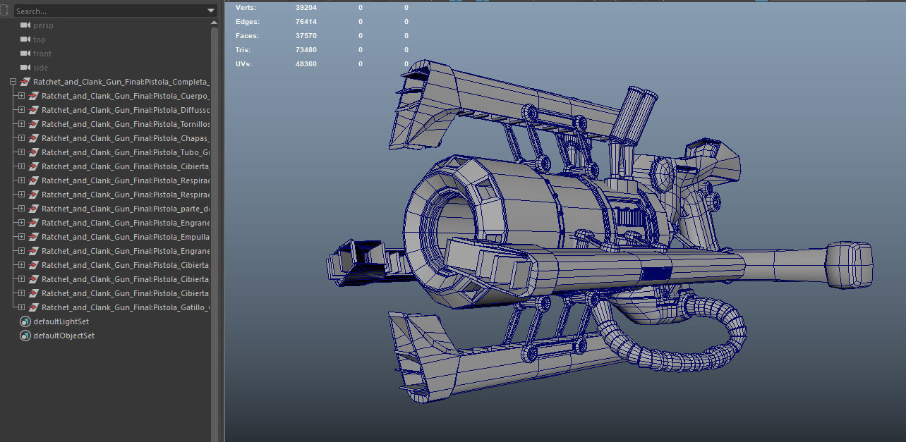 Ratchet and Clank Gun 3D model | CGTrader