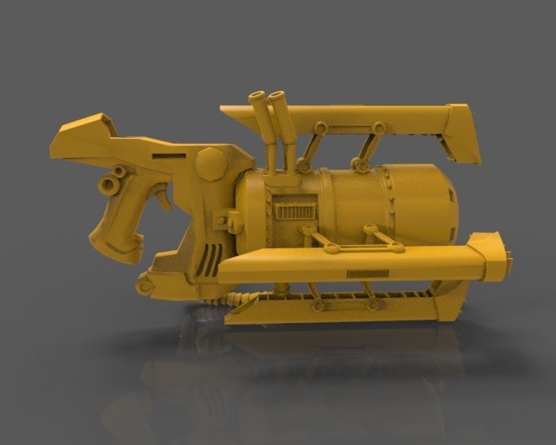 Ratchet and Clank Gun 3D model | CGTrader