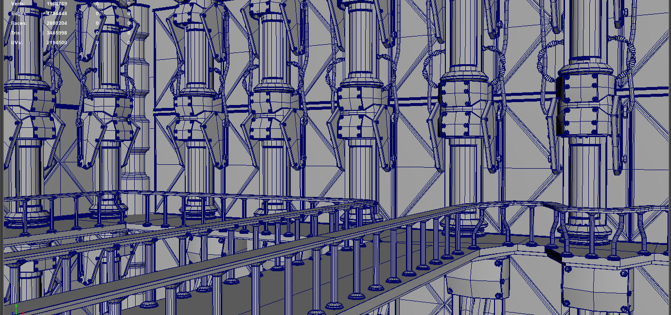 Abandoned Laboratory 3D model_16