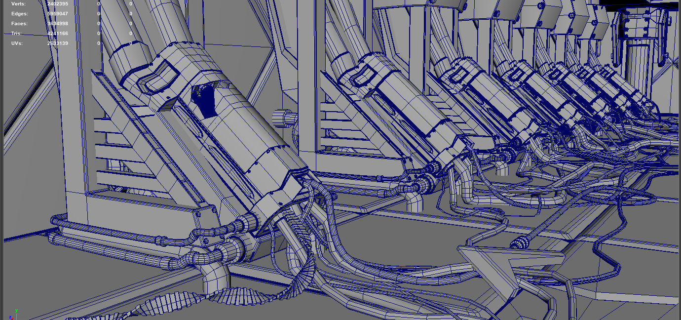 Abandoned Laboratory 3D model_14