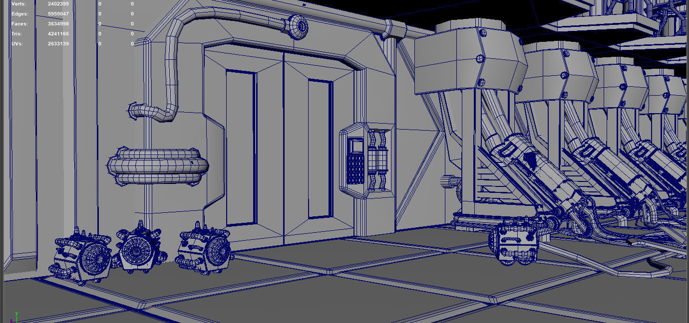 Abandoned Laboratory 3D model_15