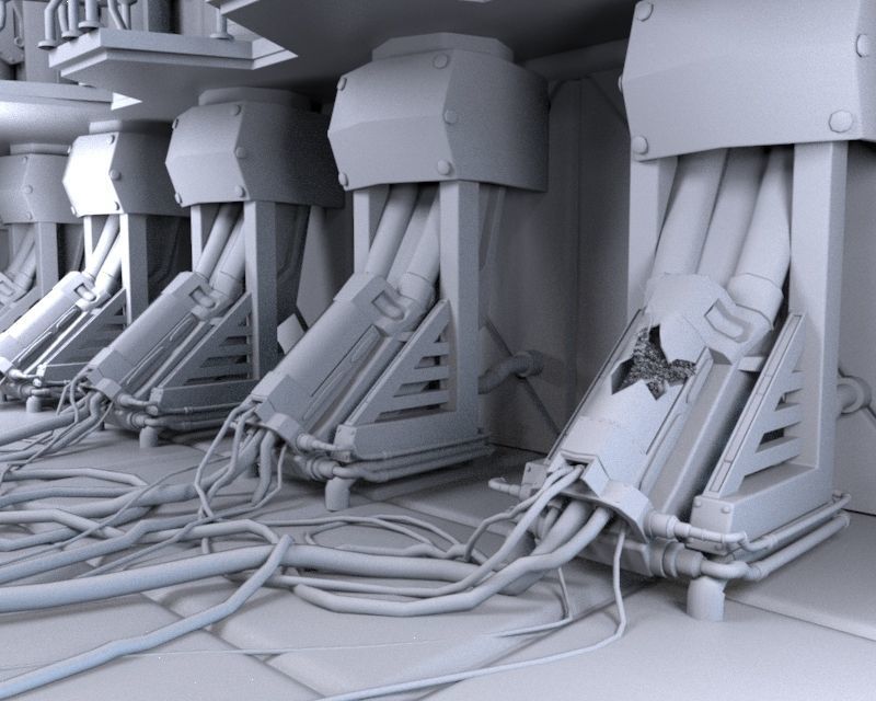 Abandoned Laboratory 3D model_10