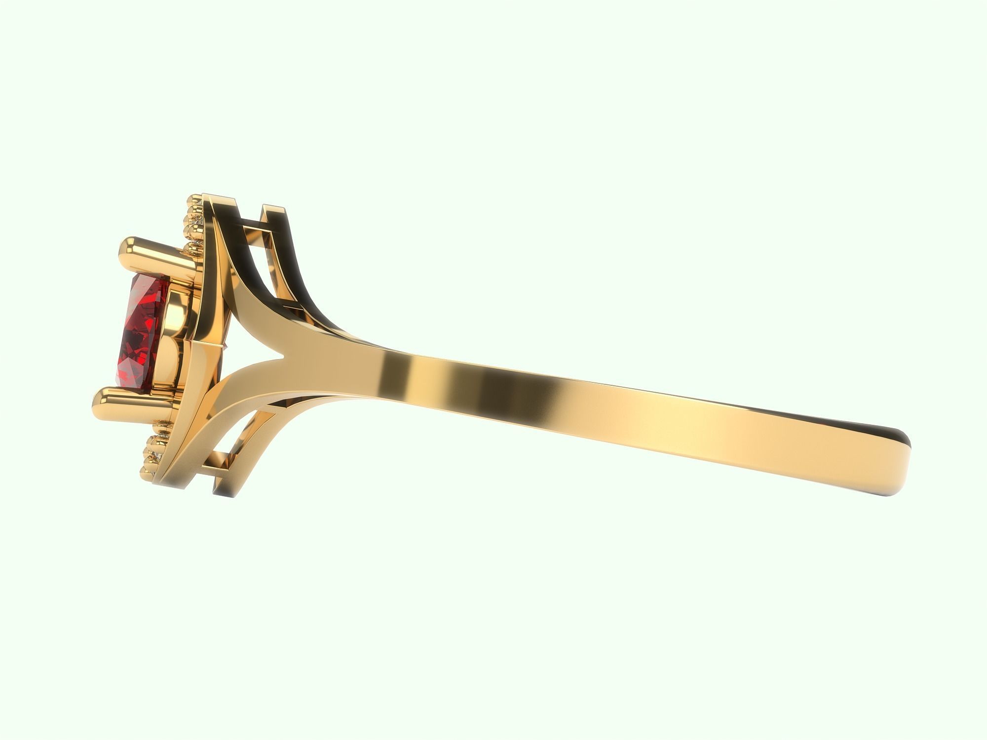 Ring 0027 3D print model_2