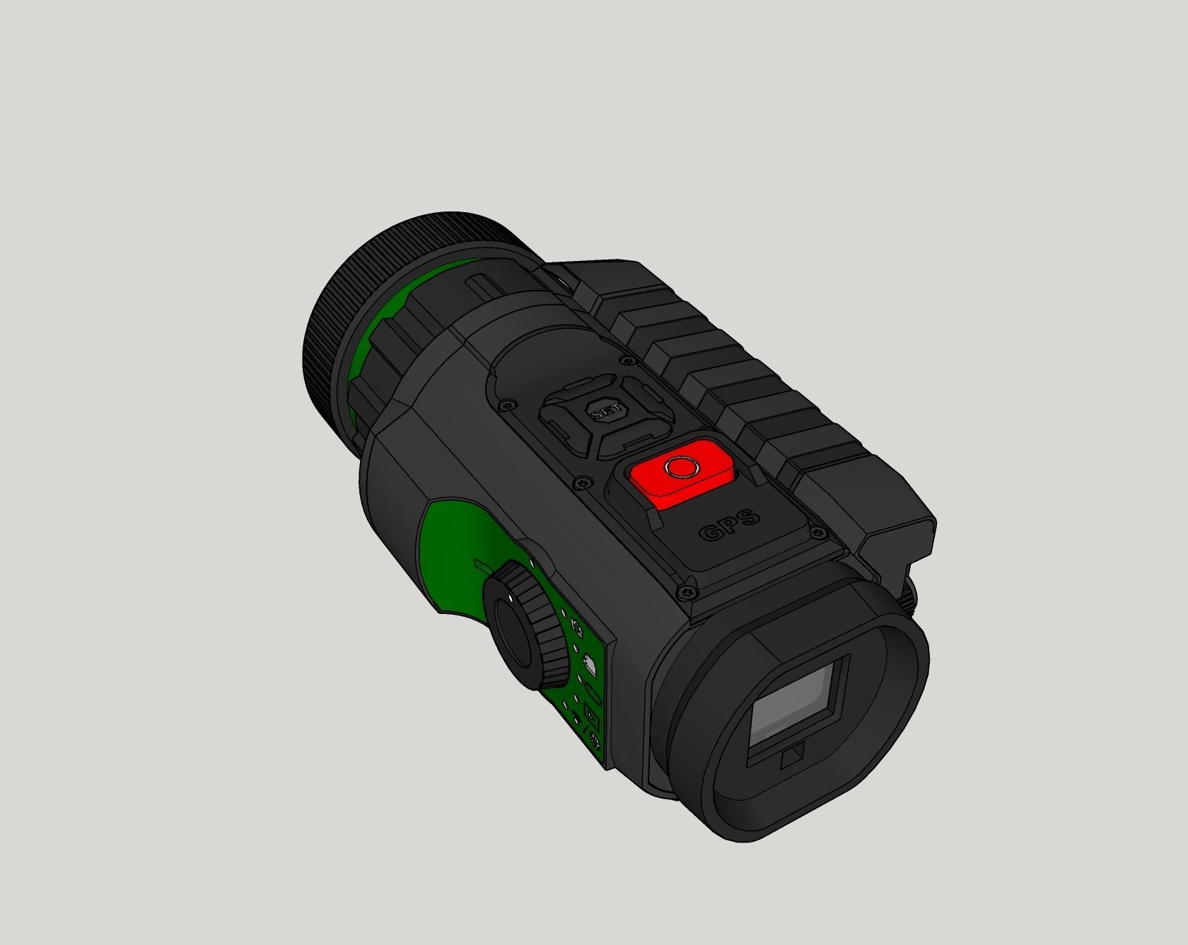Sionyx Aurora Color Night Vision Camera 3D print model_1