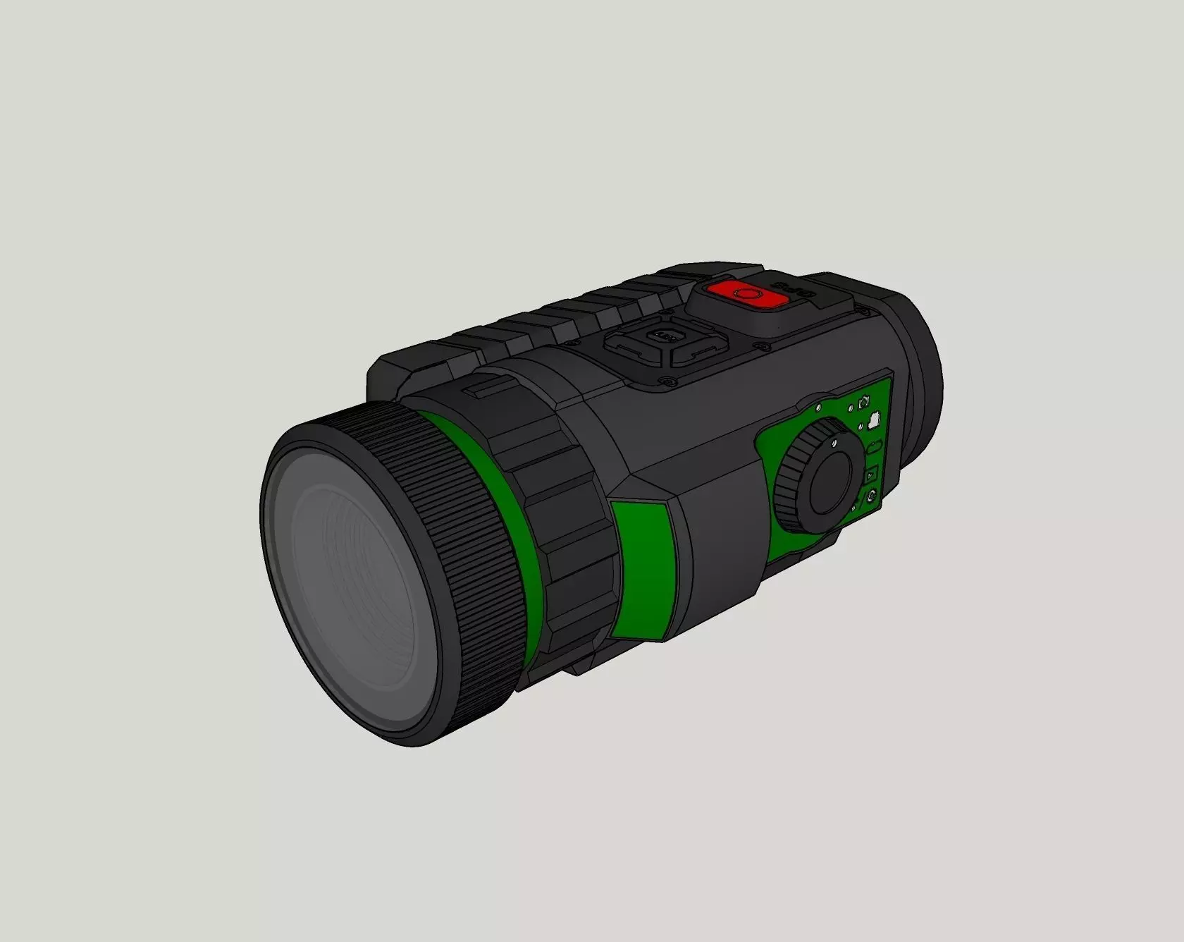 Sionyx Aurora Color Night Vision Camera 3D print model_0