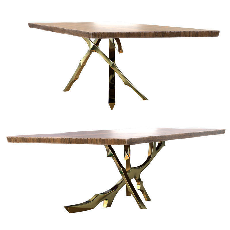 Table Grolier Hudson 3D model_2