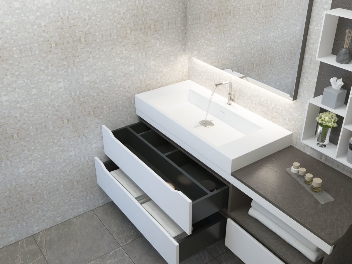 Victory  street Bathroom ground 3D model_2