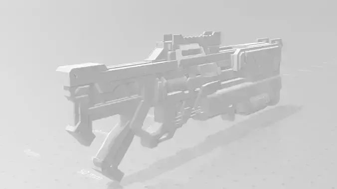 OVERWATCH - SOLDIER - STRIKE COMMANDER MORRISON RIFLE  3D print model