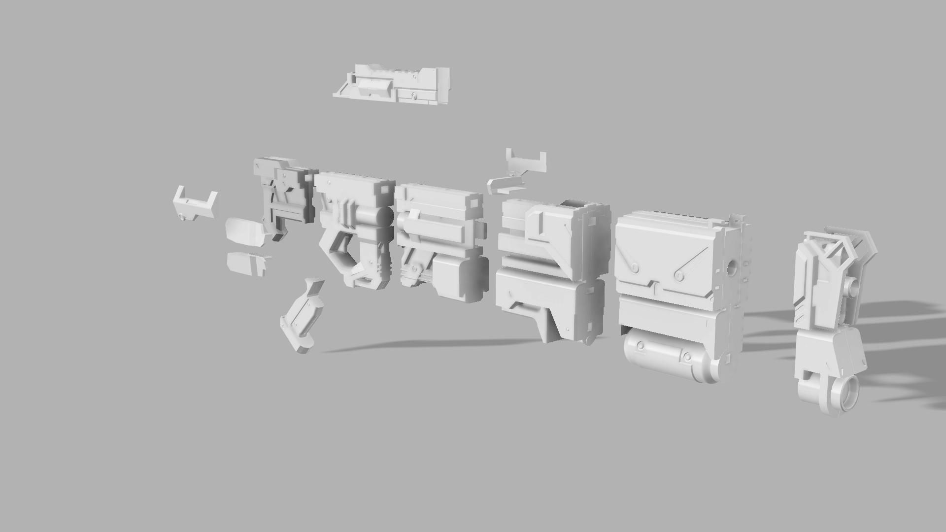 OVERWATCH - SOLDIER - STRIKE COMMANDER MORRISON RIFLE  3D print model_5
