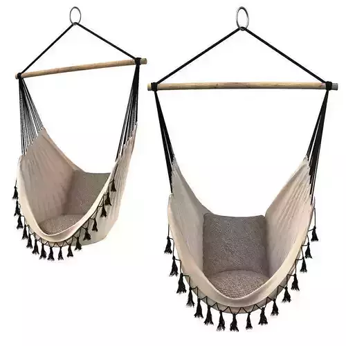 Hammock Provincial White 3D model