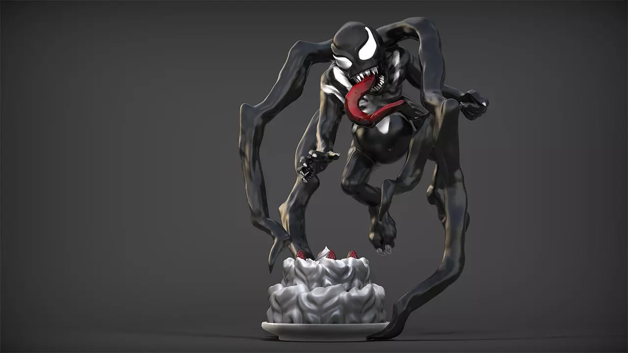 Chubby Venom 3D print model