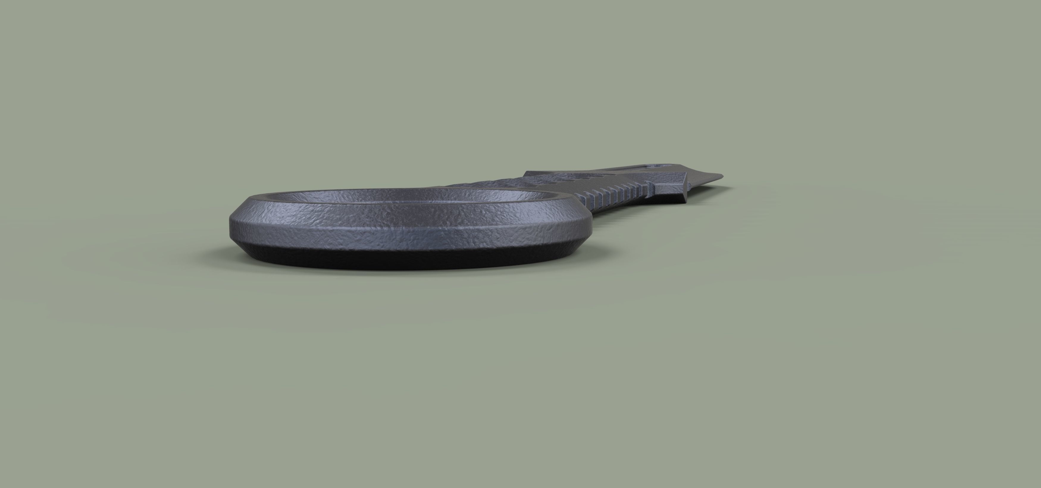 Military knife 3D model_9