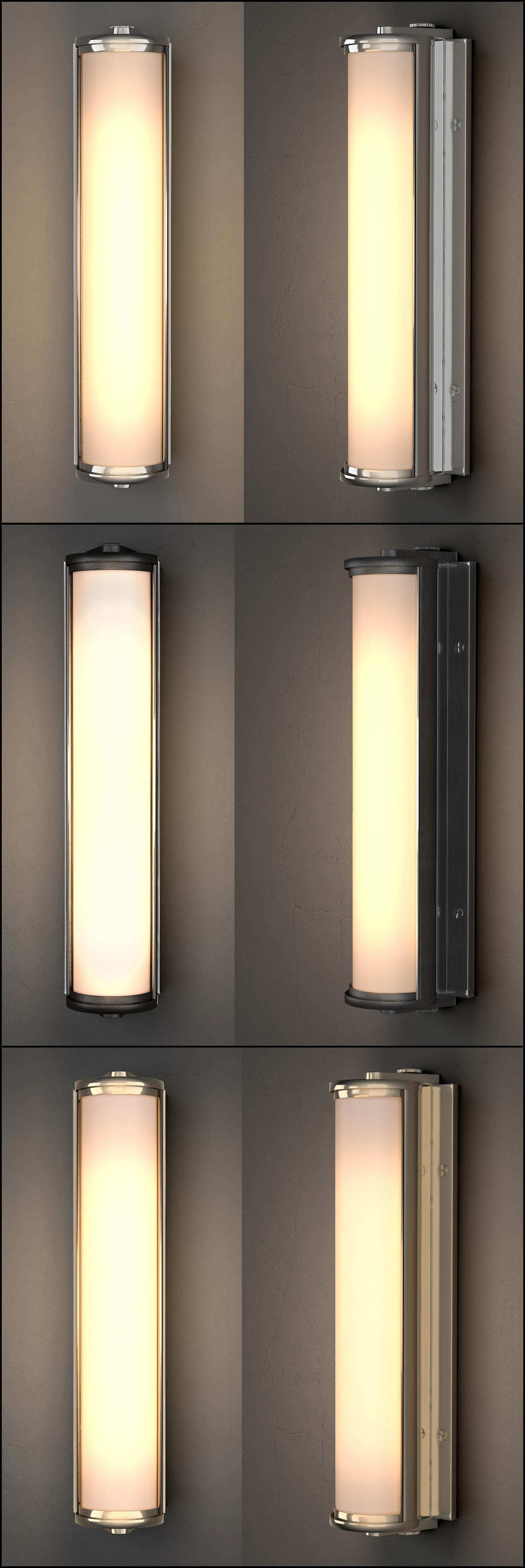 Royal sconce 3D model_1