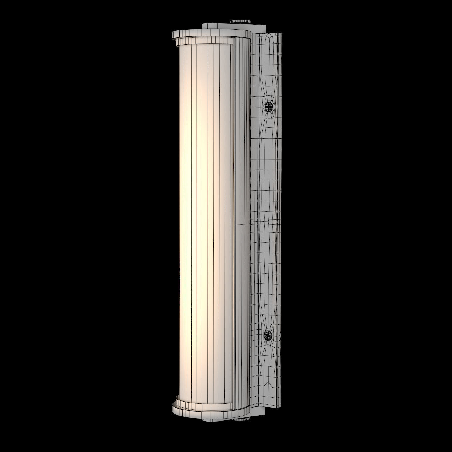 Royal sconce 3D model_2