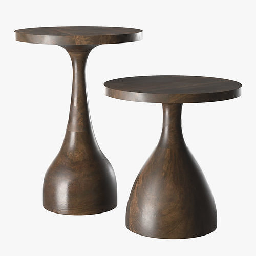 Darby Accent Table 3D model