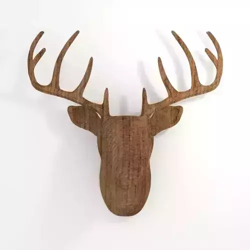 Deer head 3d model