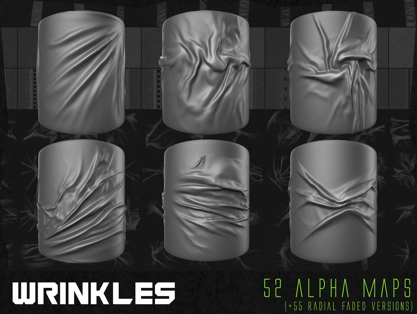 150 Ultimate Cloth Alpha Pack by J Roscinas Texture_1