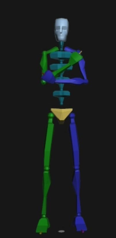 Goalkeeper centerdown 1 3D model_5