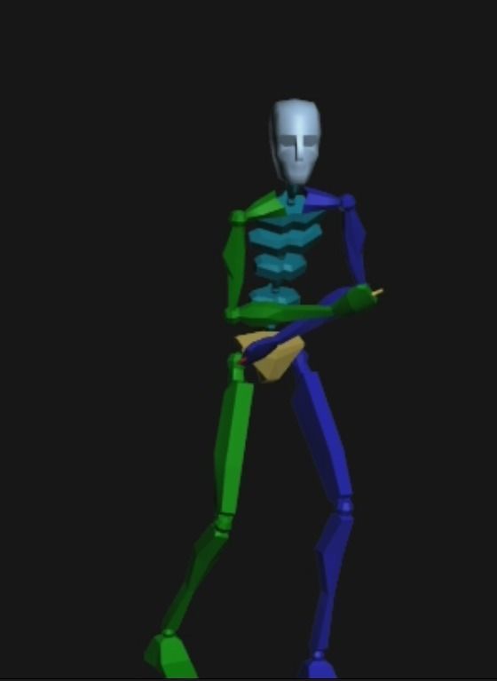 Goalkeeper centerdown 1 3D model_4