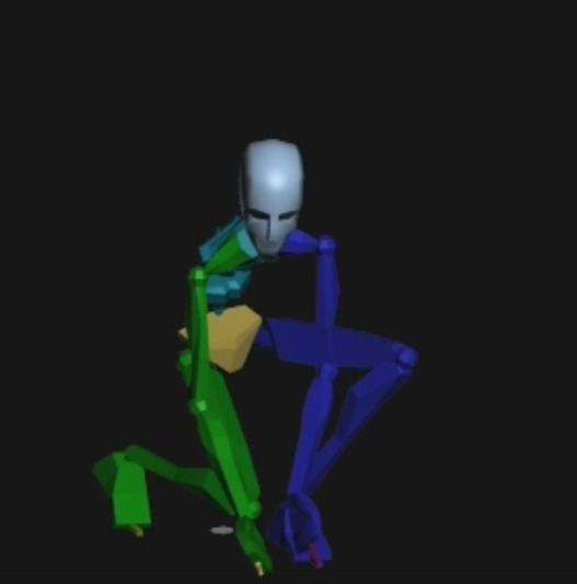 Goalkeeper centerdown 1 3D model_3