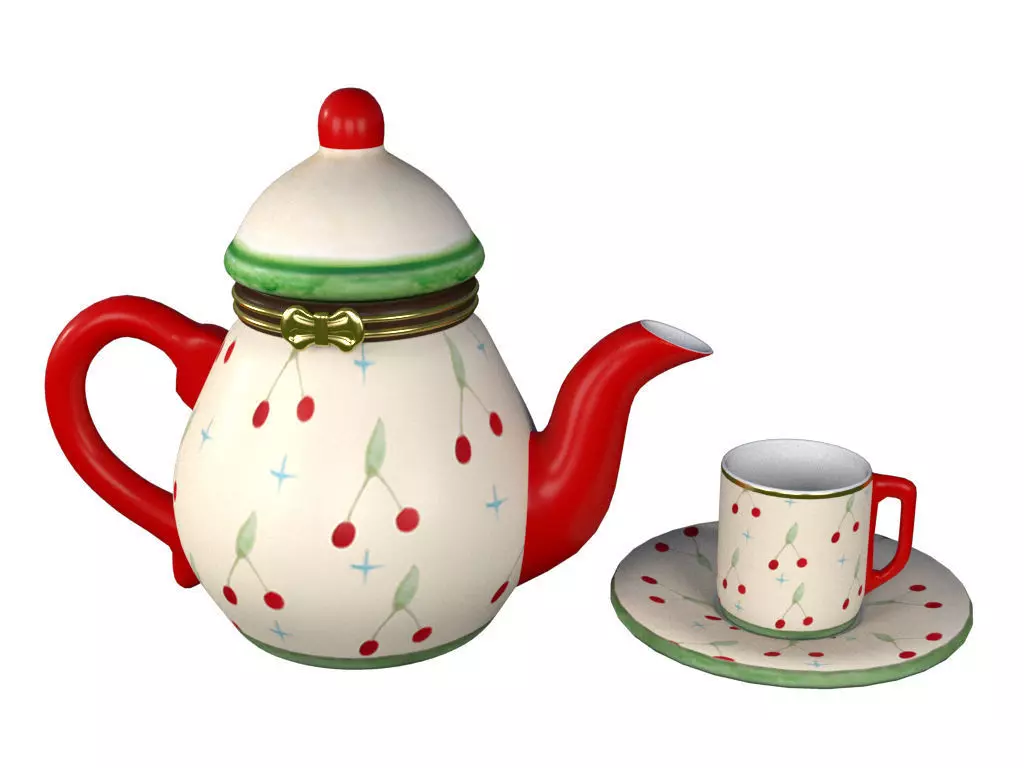 Teapot4 3D model_0
