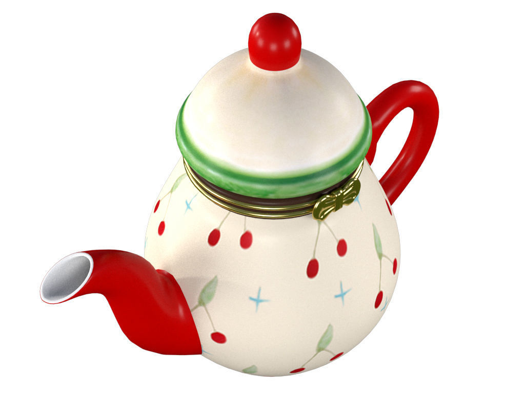 Teapot4 3D model_9