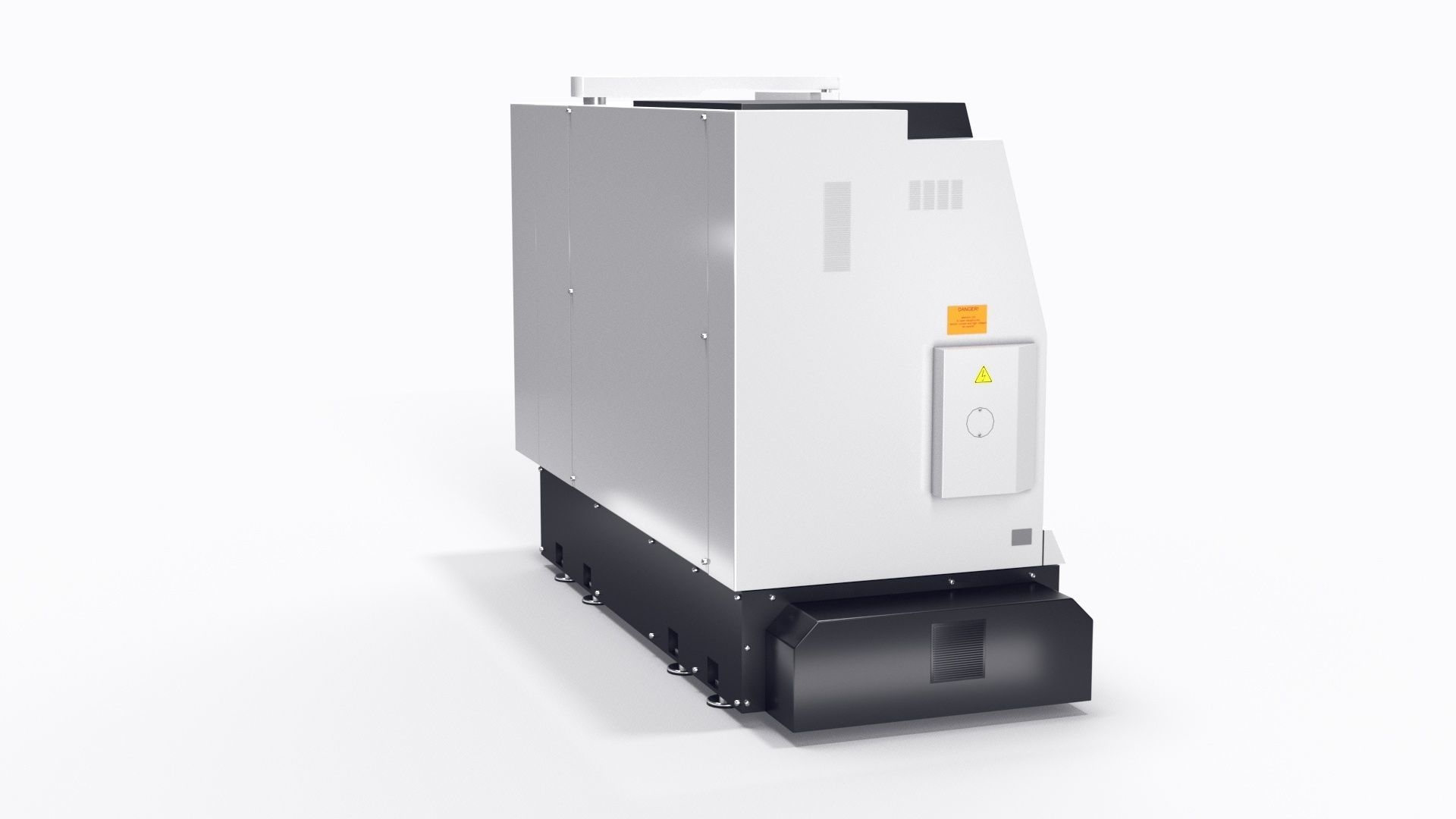 lathe turret machine GOODWAY GS-260MS Koordinate cnc 3D model_10